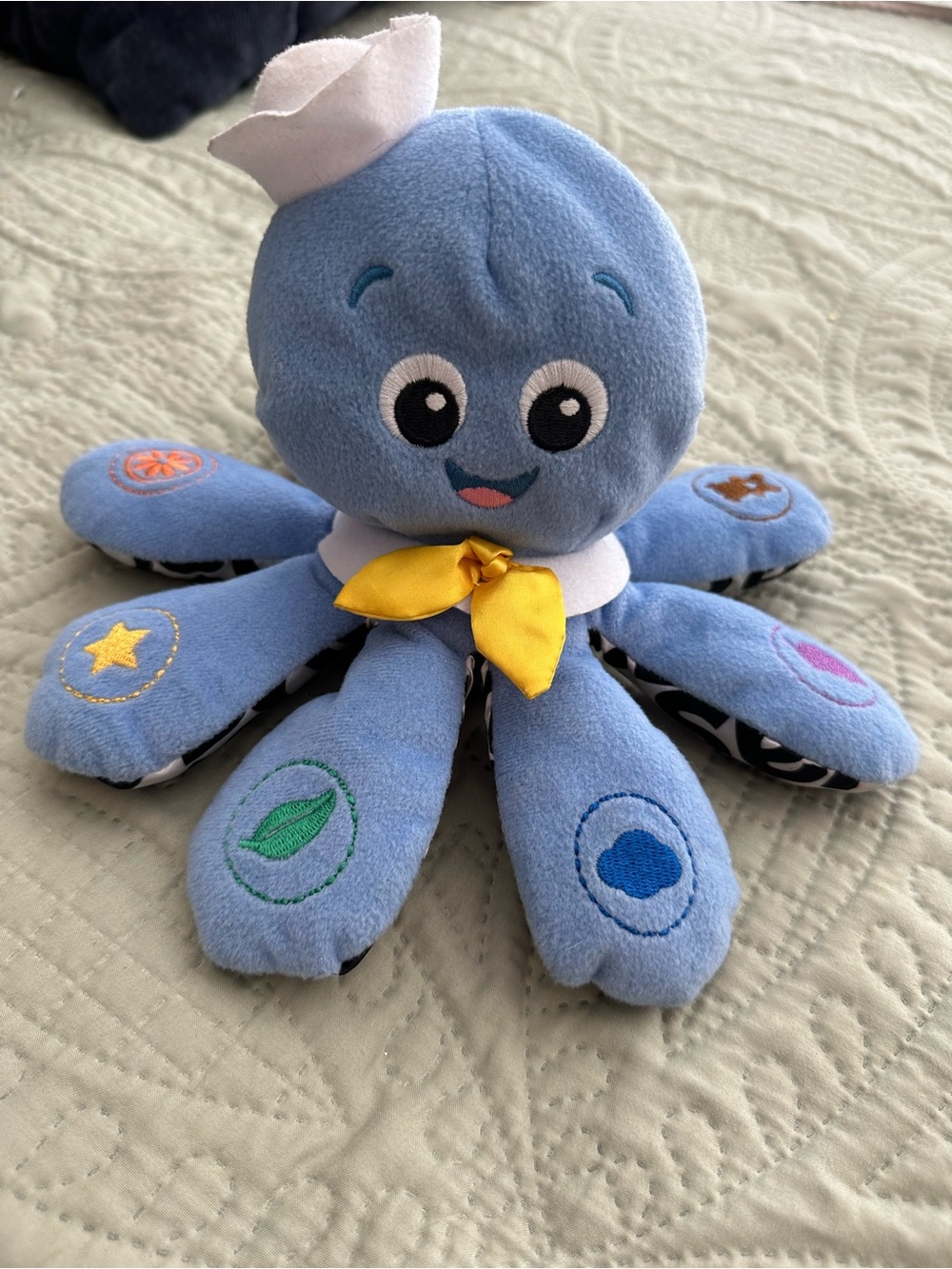Baby Einstein Octoplush Musical Toy- New Batteries Works Great